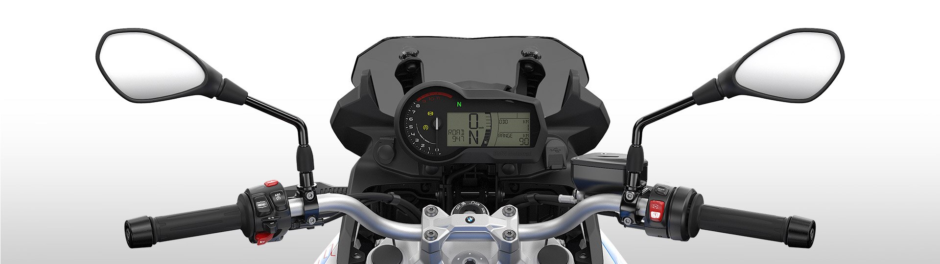 BMW MOTORRAD NAVIGATOR VI + Extra Powered Handle Bar Cradle for Second Bike