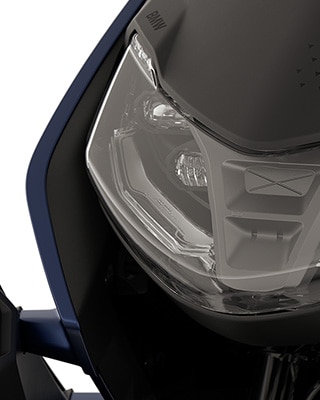 The light design of the CE 04 from BMW Motorrad